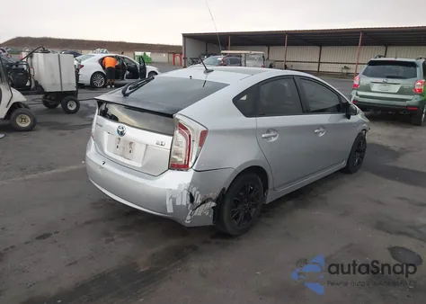 2012 Toyota Prius Three from USA, damaged, VIN JTDKN3DU9C5397028